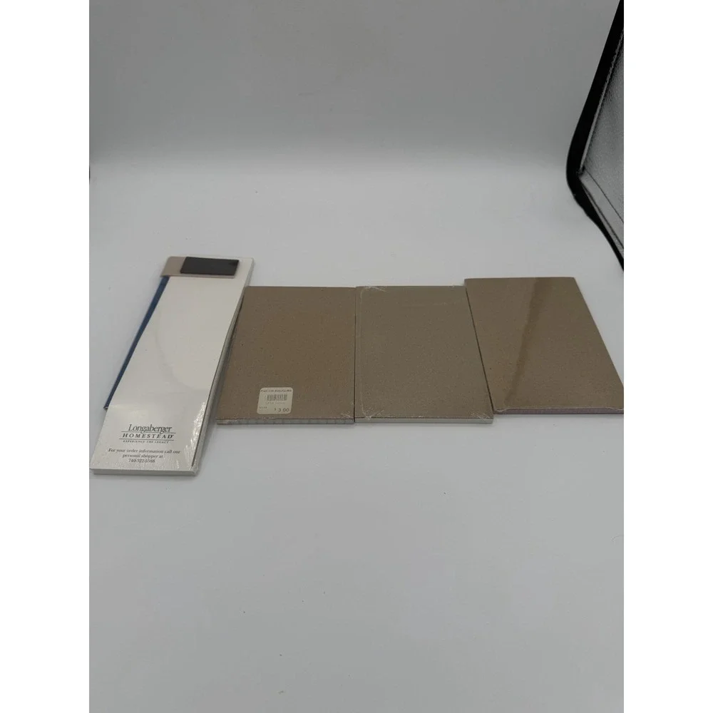 🌿 Longaberger Notepads & Magnet – Ephemera – NOS 🌿 🧺 | Vintage Collectible 🧺